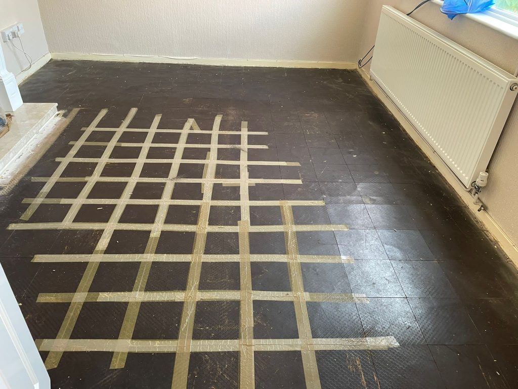 what do asbestos tiles look like