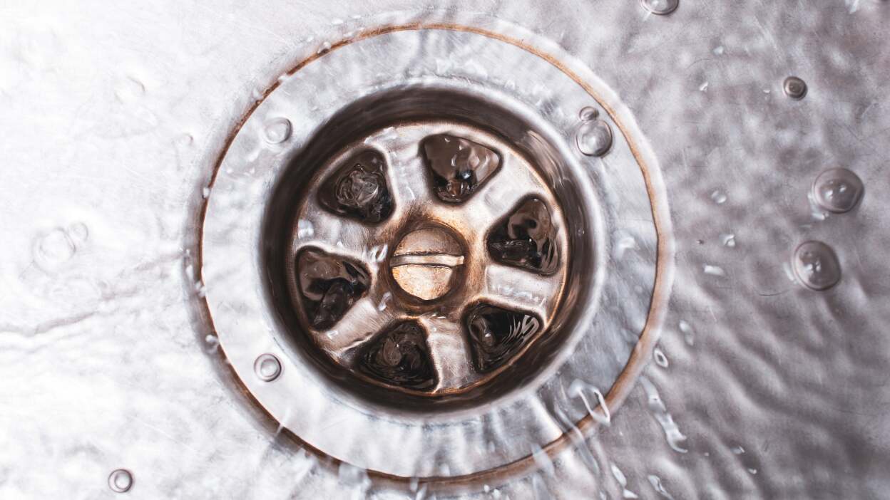 stinky sink drain