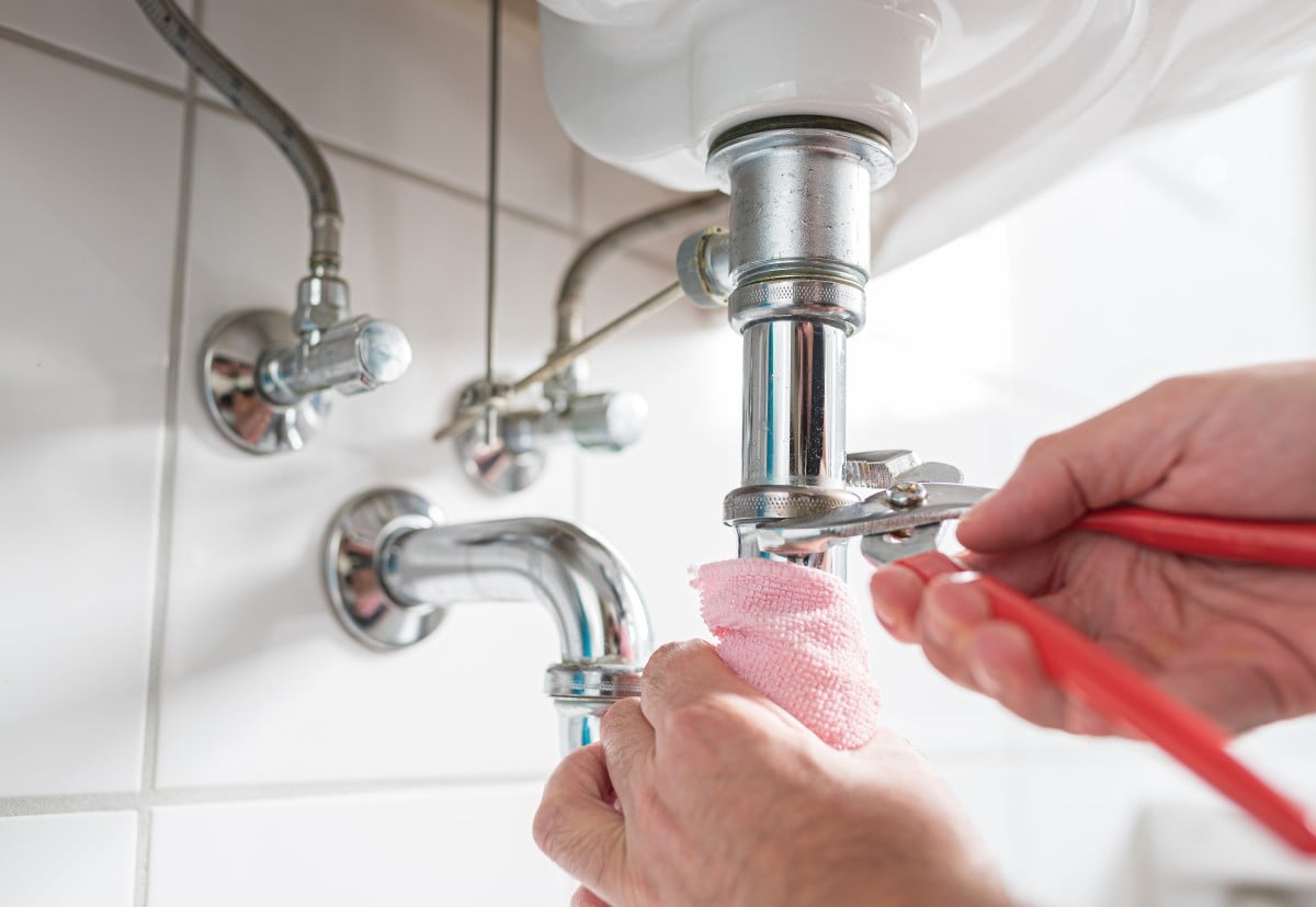 how to fix sink drain