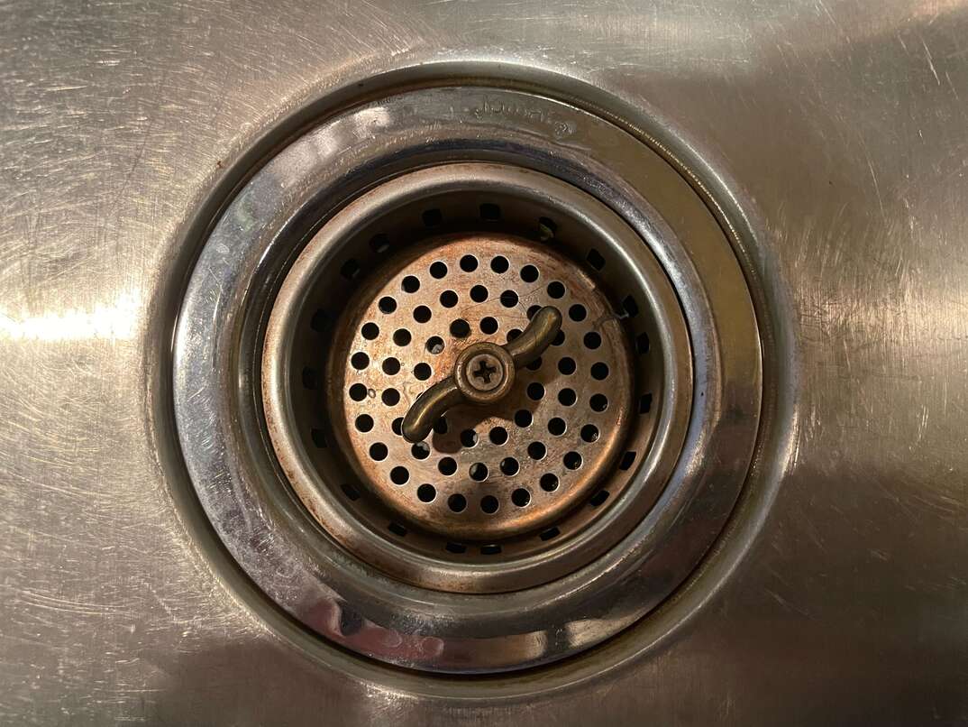 leaking sink drain