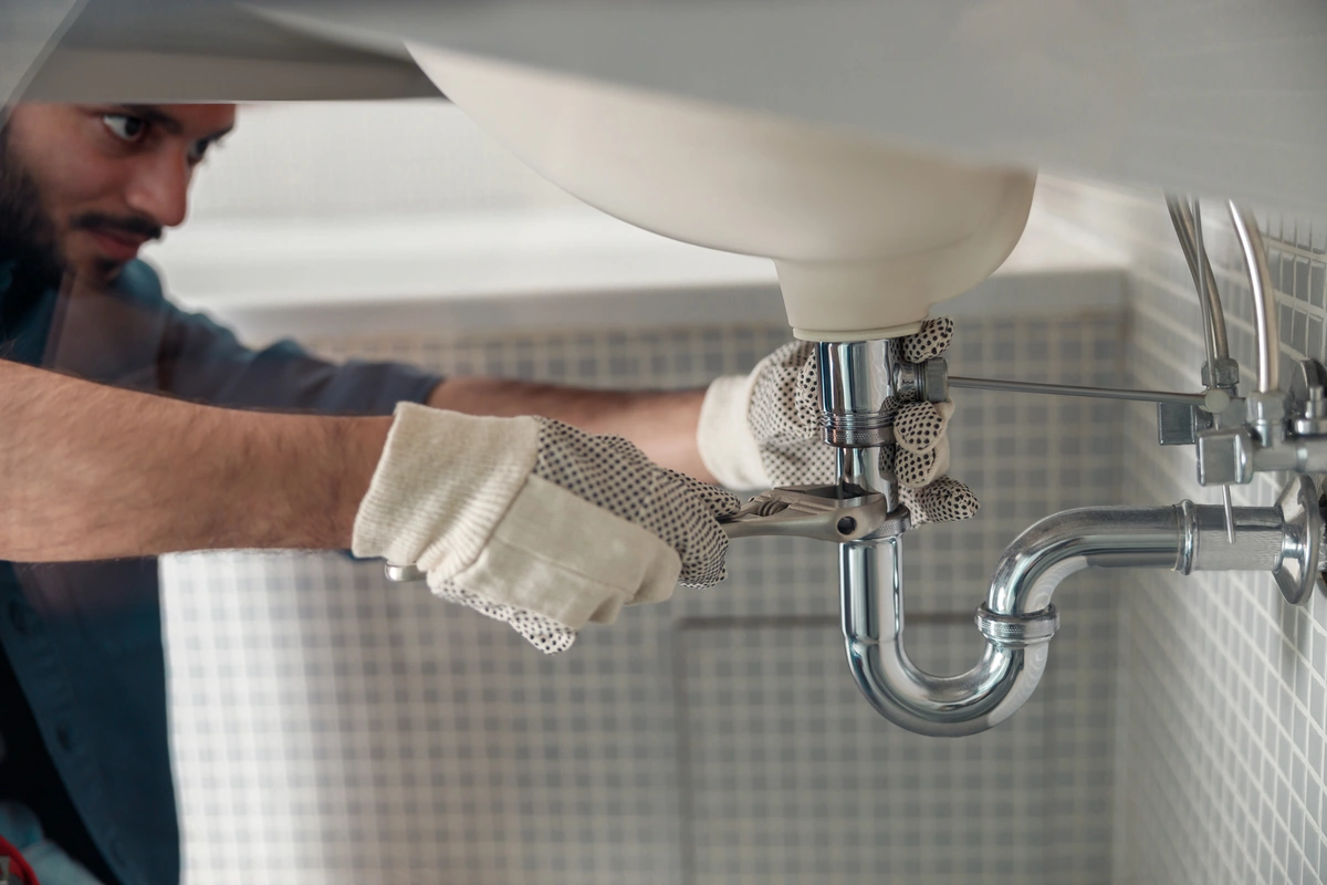 sink leaking underneath