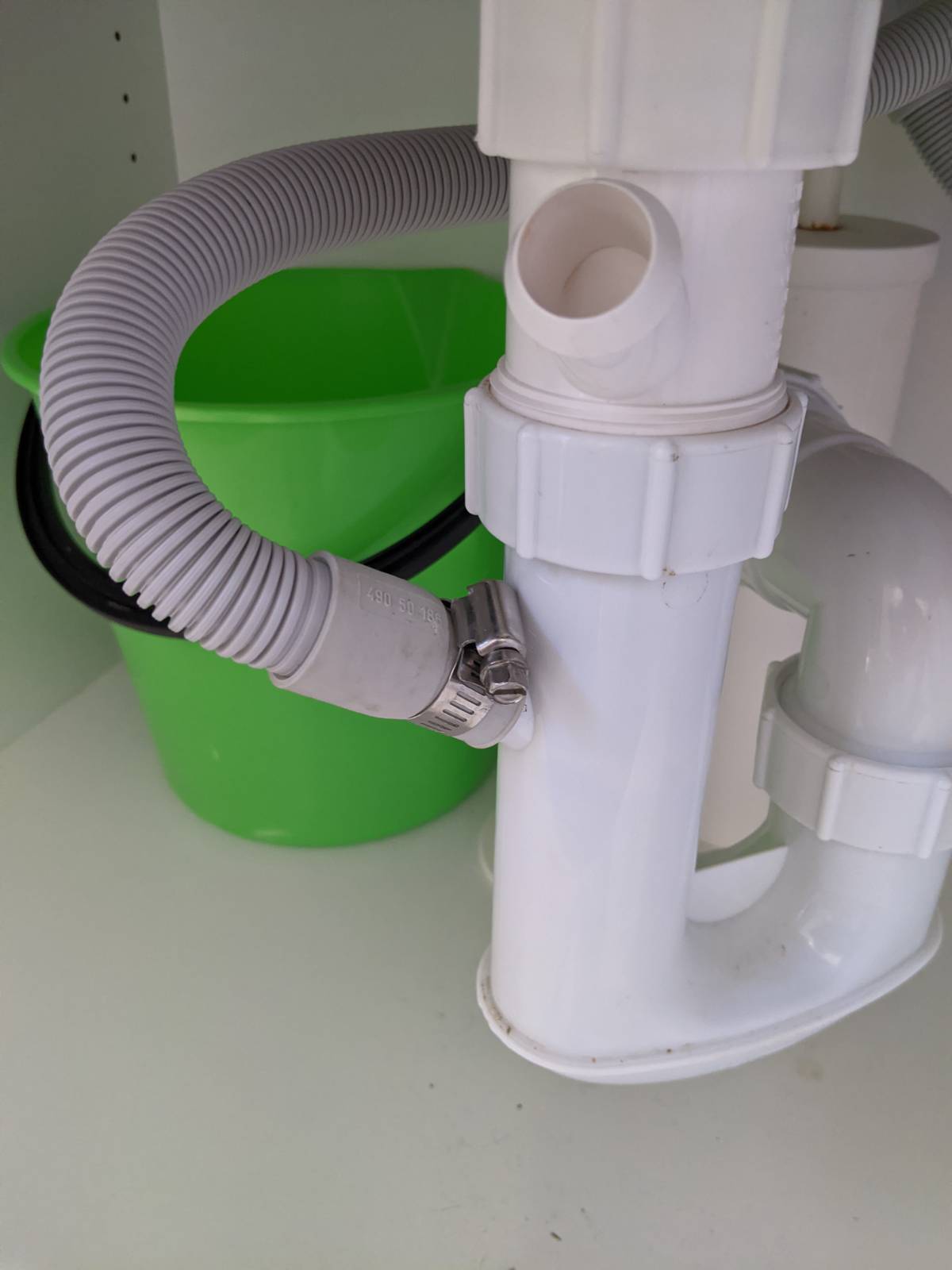 connect washing machine to sink drain