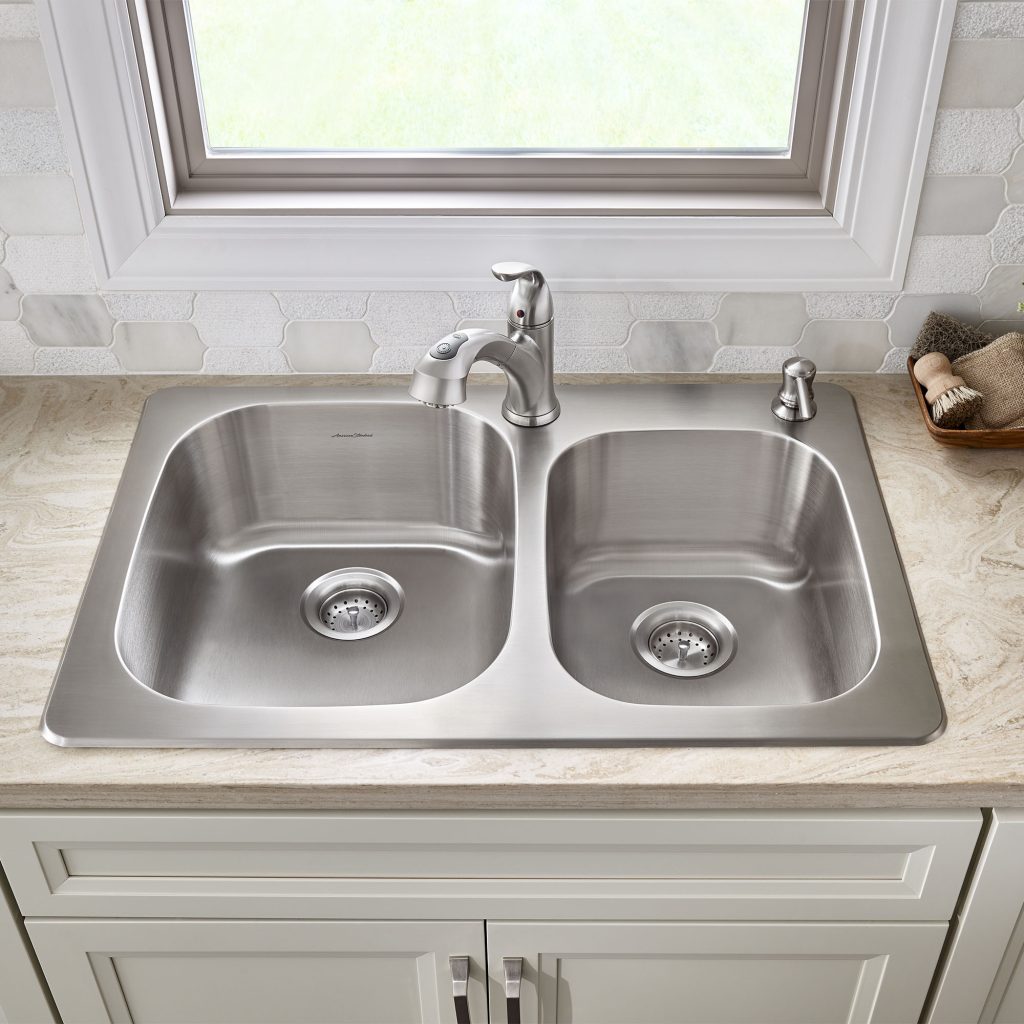 both kitchen sinks clogged