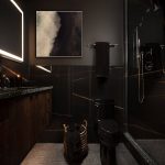 15 Dark Bathroom Concepts for Modern Homes