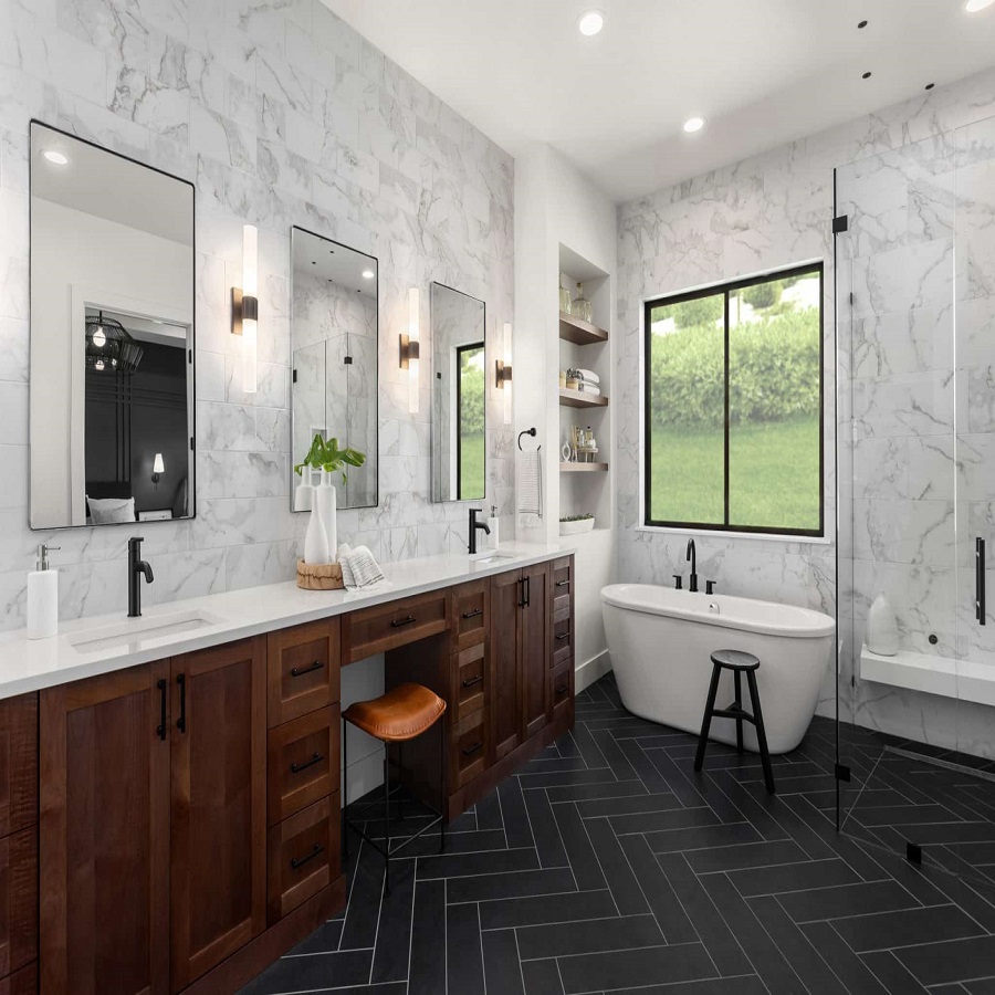 contemporary bathroom