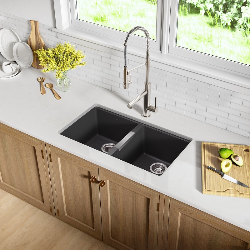 are double kitchen sinks outdated