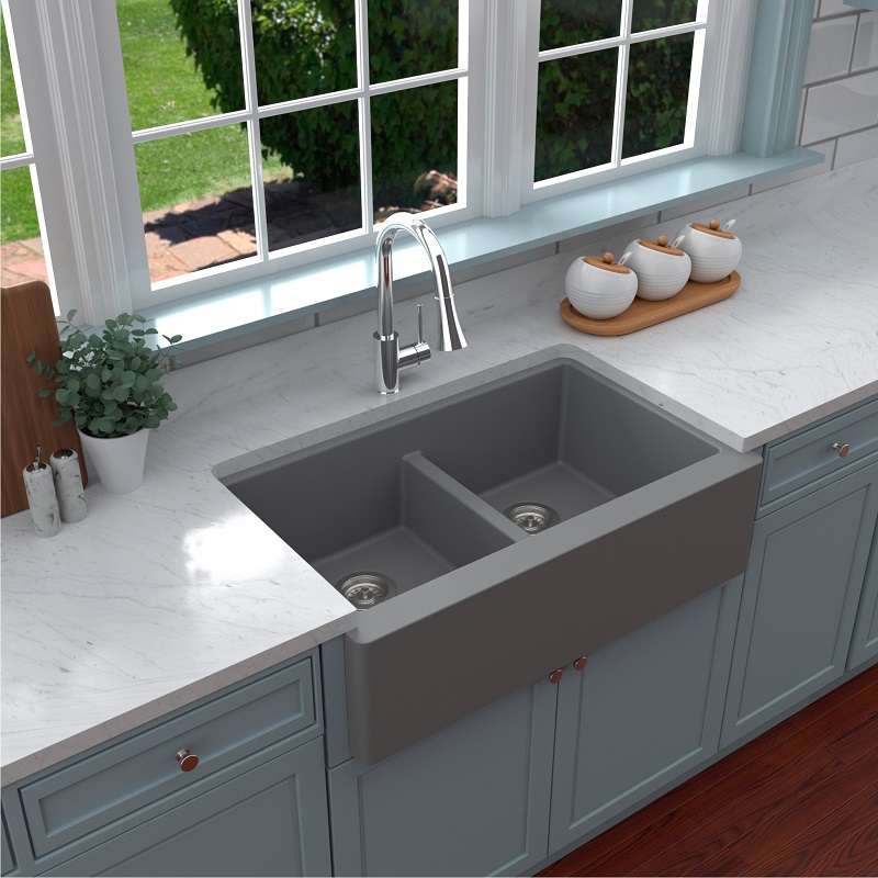 are double kitchen sinks outdated