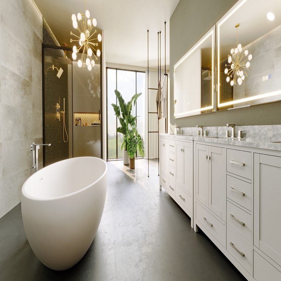 contemporary bathroom