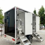 mobile bathroom trailer