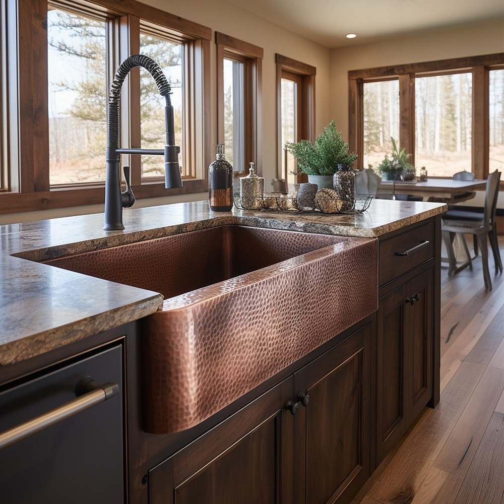 copper kitchen sinks pros and cons