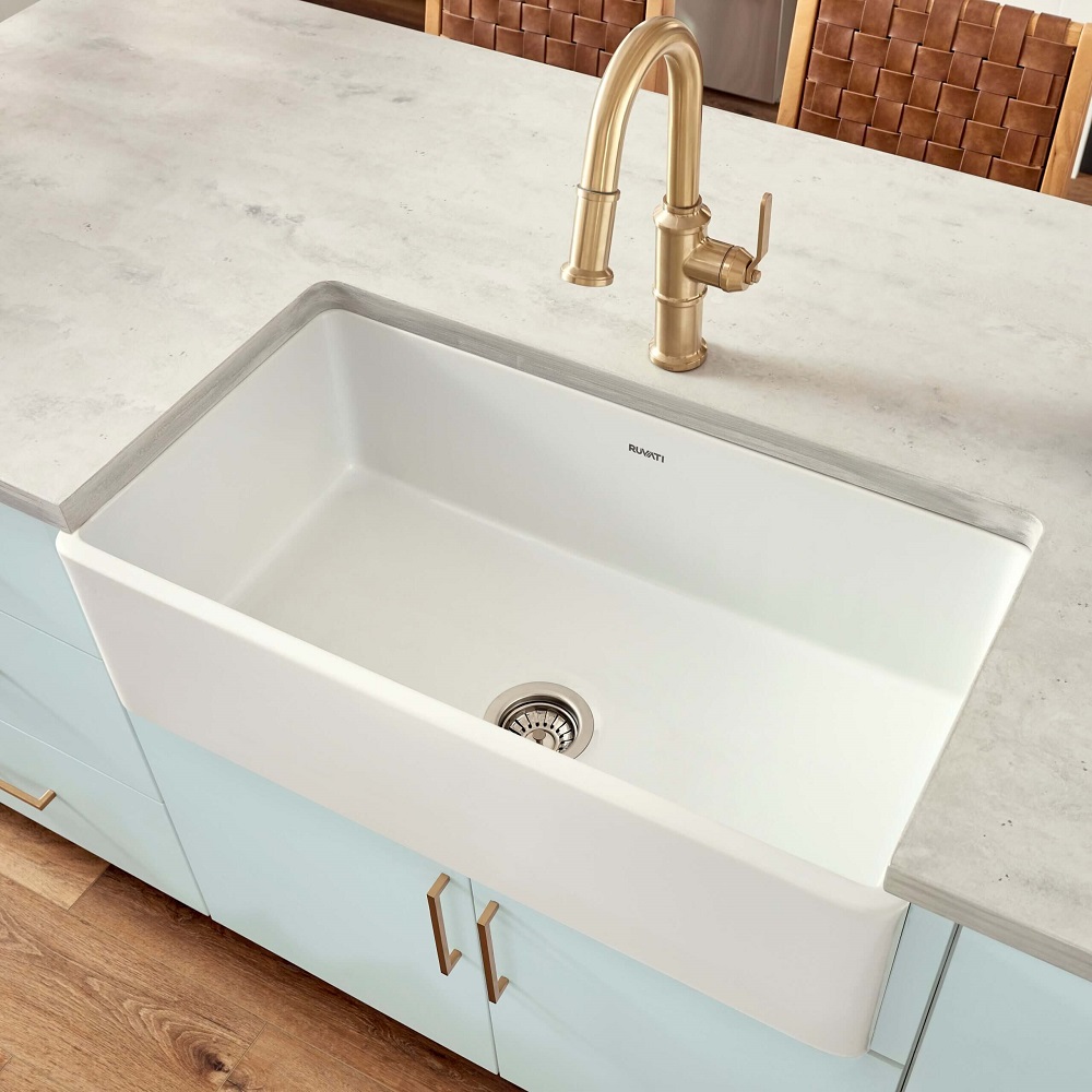 apron kitchen sinks pros and cons
