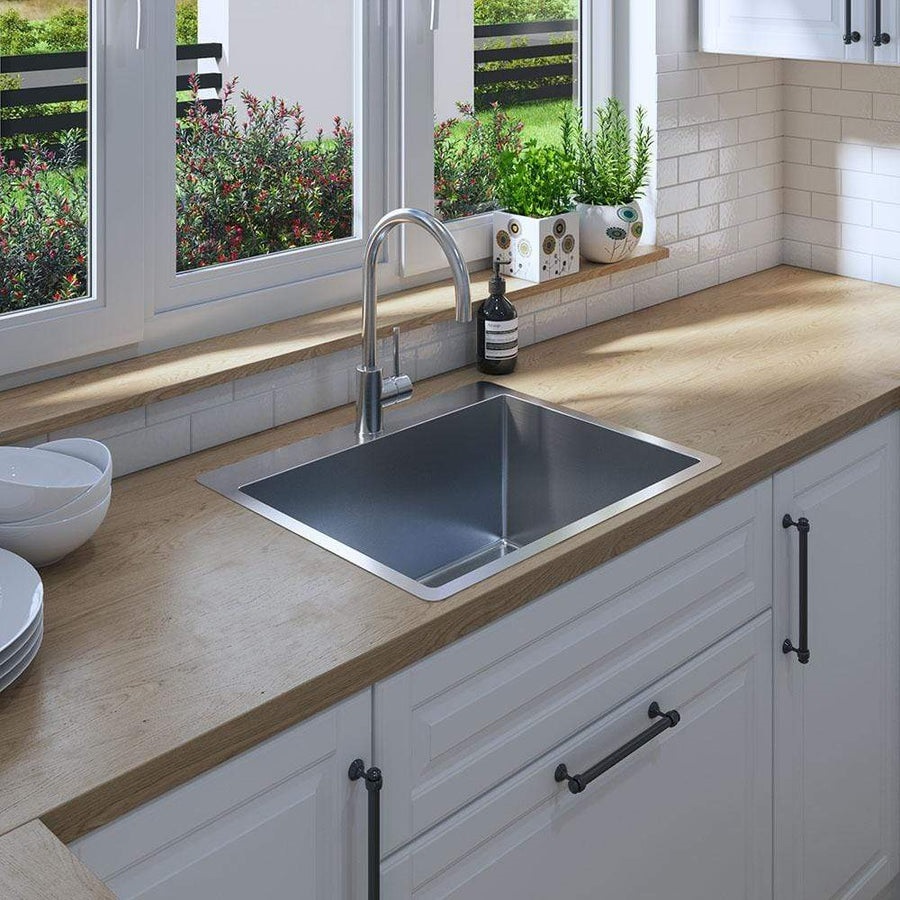 how to measure kitchen sinks