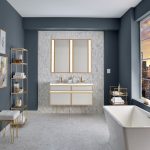 modern white bathroom