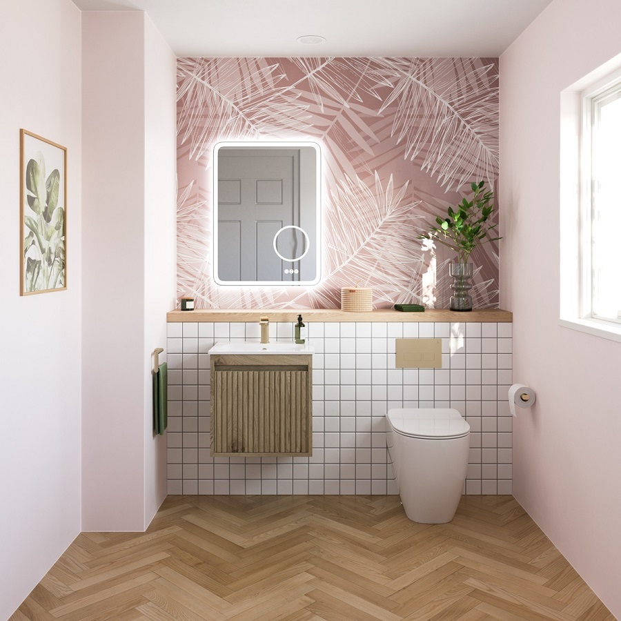 best bathroom colors 2024
