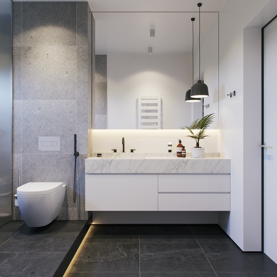 grey and white bathroom ideas
