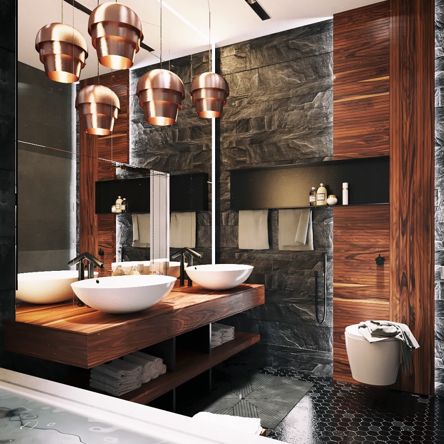 masculine bathroom ideas
