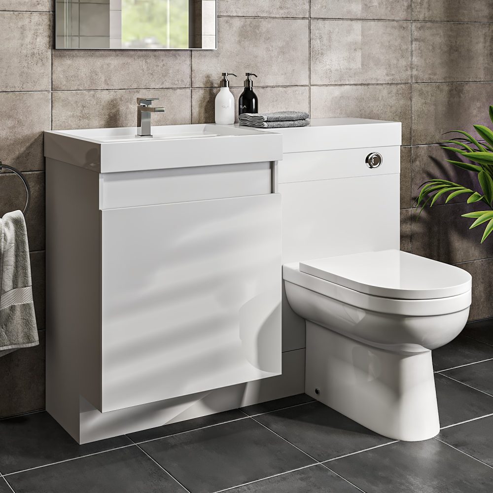 toilet and sink