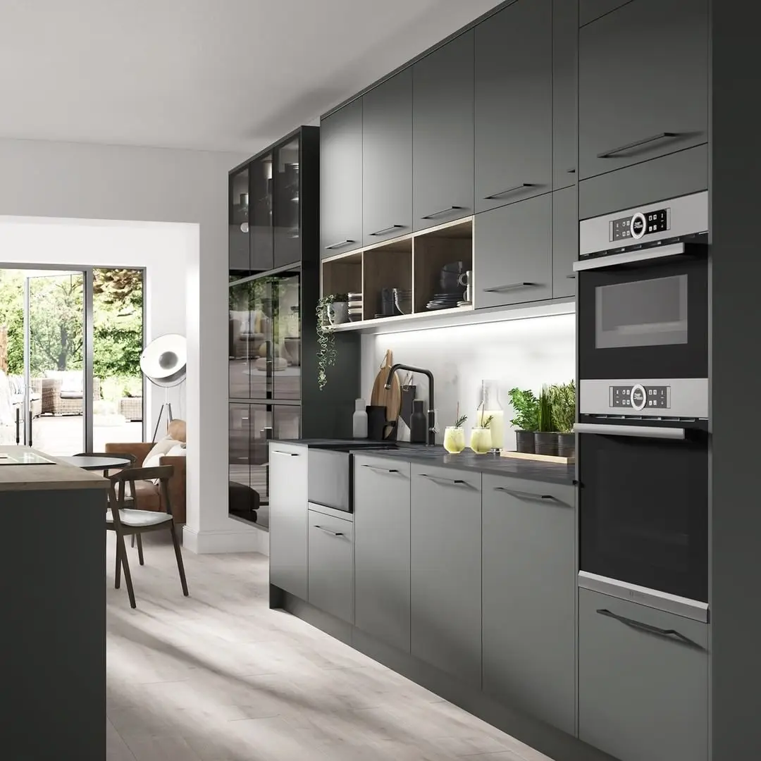 standard kitchen cabinet height