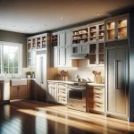 standard kitchen cabinet