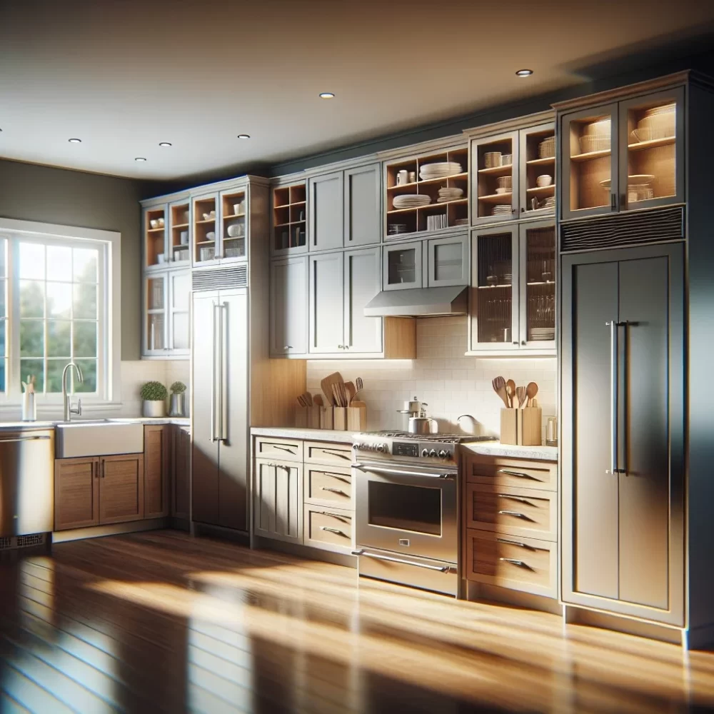 standard kitchen cabinet